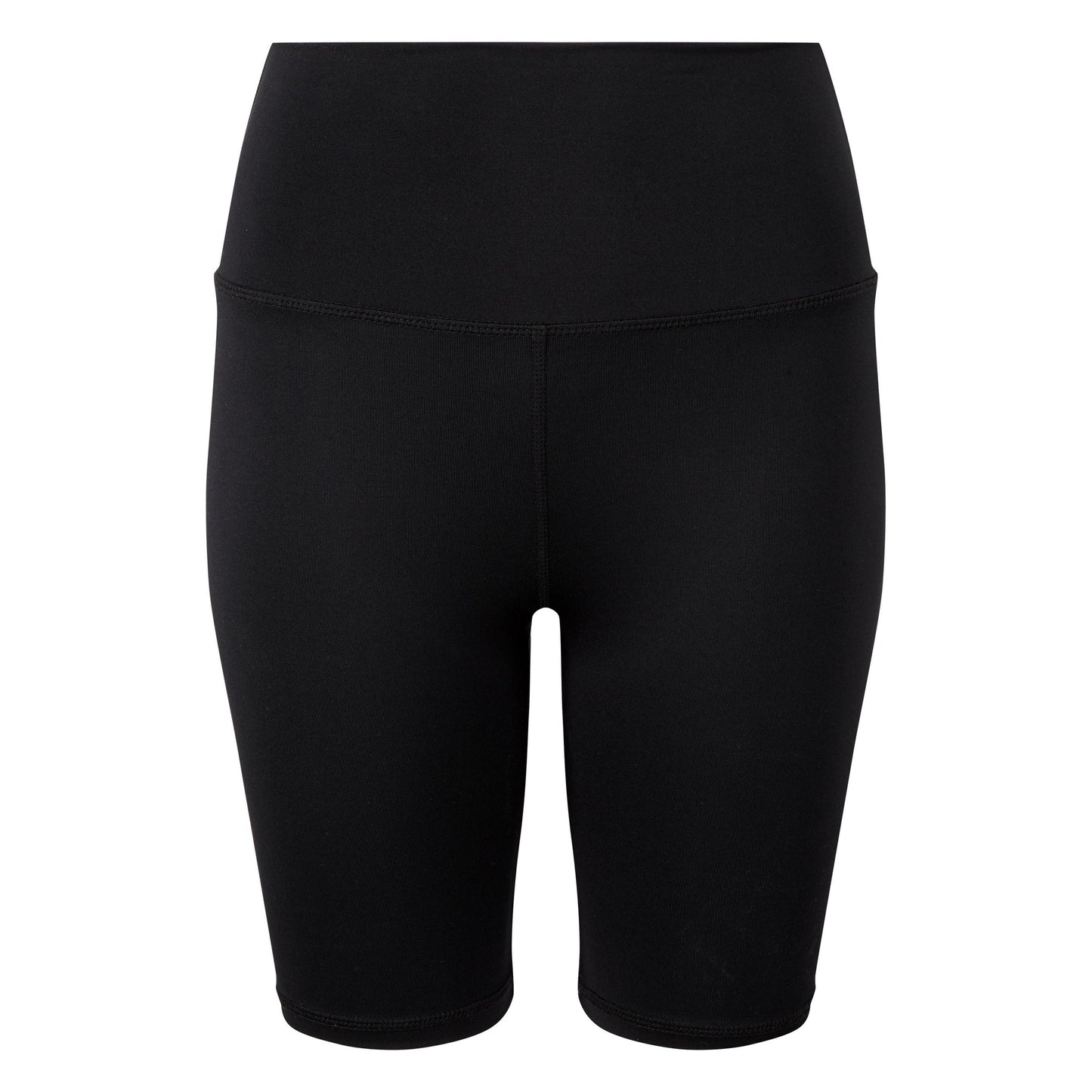 Black - Front - TriDri Womens-Ladies Legging Shorts