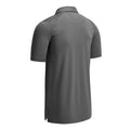 Asphalt Grey - Back - Callaway Mens Swing Tech Solid Colour Polo Shirt