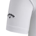 Bright White - Side - Callaway Mens Swing Tech Solid Colour Polo Shirt