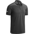 Asphalt Grey - Front - Callaway Mens Swing Tech Solid Colour Polo Shirt