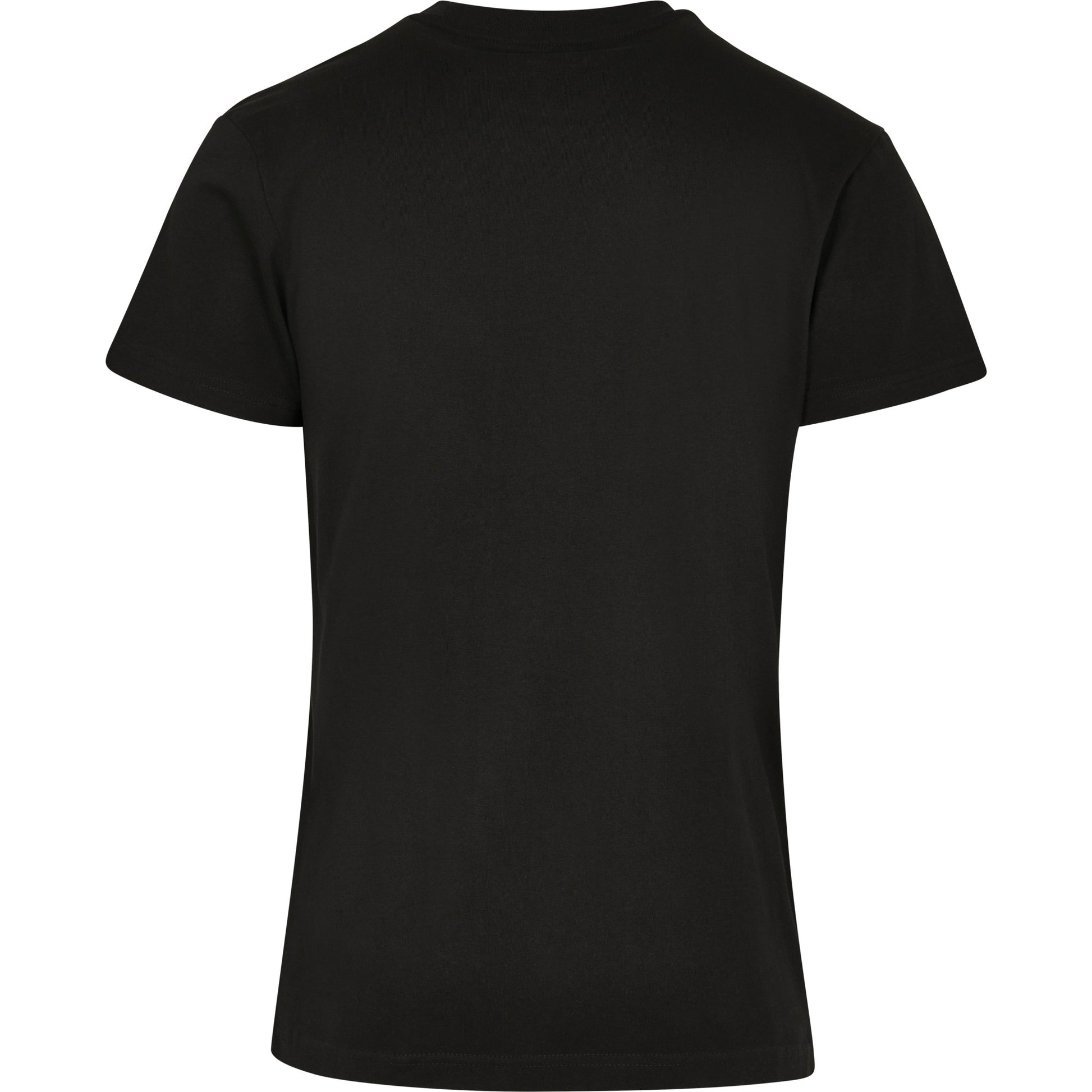 Black - Side - Build Your Brand Unisex Adults Premium Combed Jersey T-Shirt