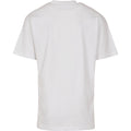 White - Side - Build Your Brand Unisex Adults Wide Cut Jersey T-Shirt