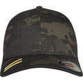 Black Multicam - Back - Flexfit by Yupoong Multi Camouflage Cap