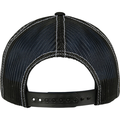 Black-White - Pack Shot - Flexfit by Yupoong Checkerboard Retro Trucker Cap