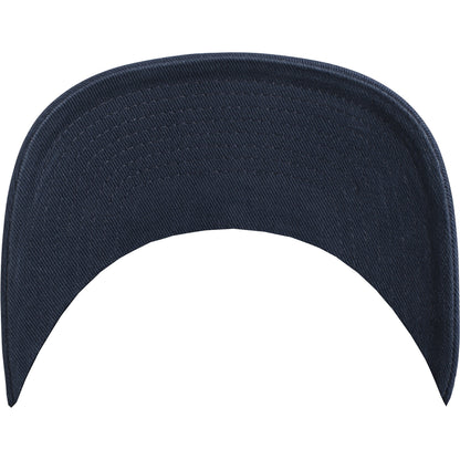 Navy - Lifestyle - Flexfit by Yupoong Brushed Twill Mid-Profile Cap