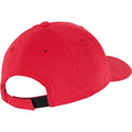 Red - Pack Shot - Flexfit by Yupoong Brushed Twill Mid-Profile Cap