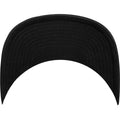 Black - Lifestyle - Flexfit by Yupoong Brushed Twill Mid-Profile Cap