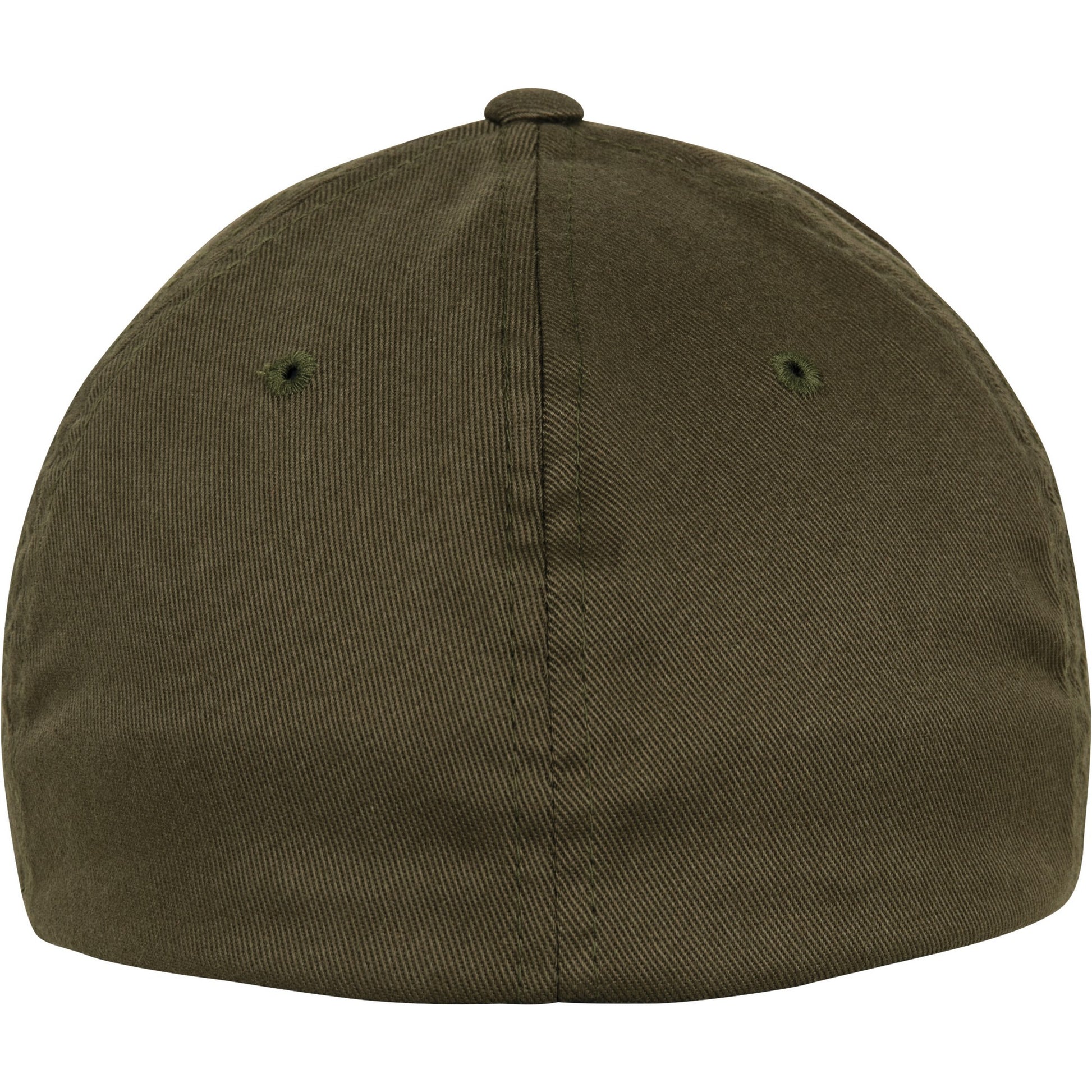 Neon Orange-White-Olive - Pack Shot - Flexfit by Yupoong 3-Tone Cap