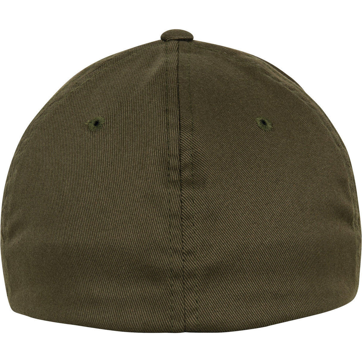 Neon Orange-White-Olive - Pack Shot - Flexfit by Yupoong 3-Tone Cap