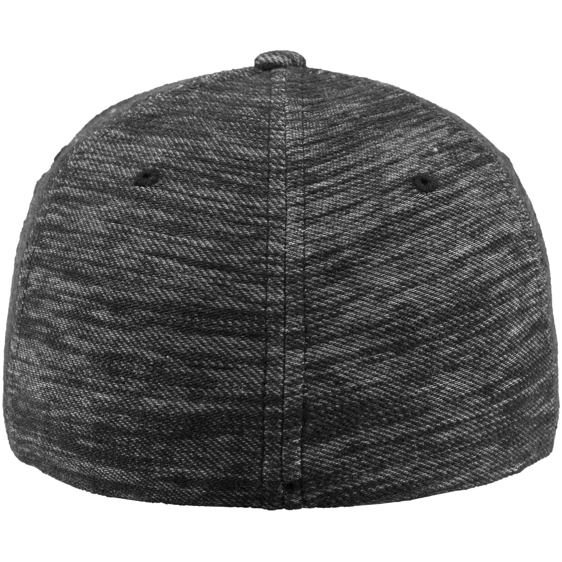 Grey - Close up - Flexfit by Yupoong Twill Knit Cap