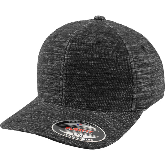 Grey - Front - Flexfit by Yupoong Twill Knit Cap