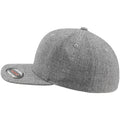 Heather Grey - Side - Flexfit by Yupoong Plain Span Cap