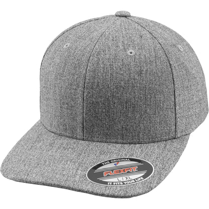 Heather Grey - Front - Flexfit by Yupoong Plain Span Cap