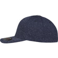 Navy - Side - Flexfit by Yupoong Piqu Dots Cap