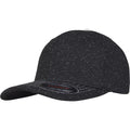 Black - Front - Flexfit by Yupoong Piqu Dots Cap