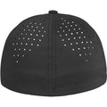 Black - Close up - Flexfit By Yupoong Perforated Cap