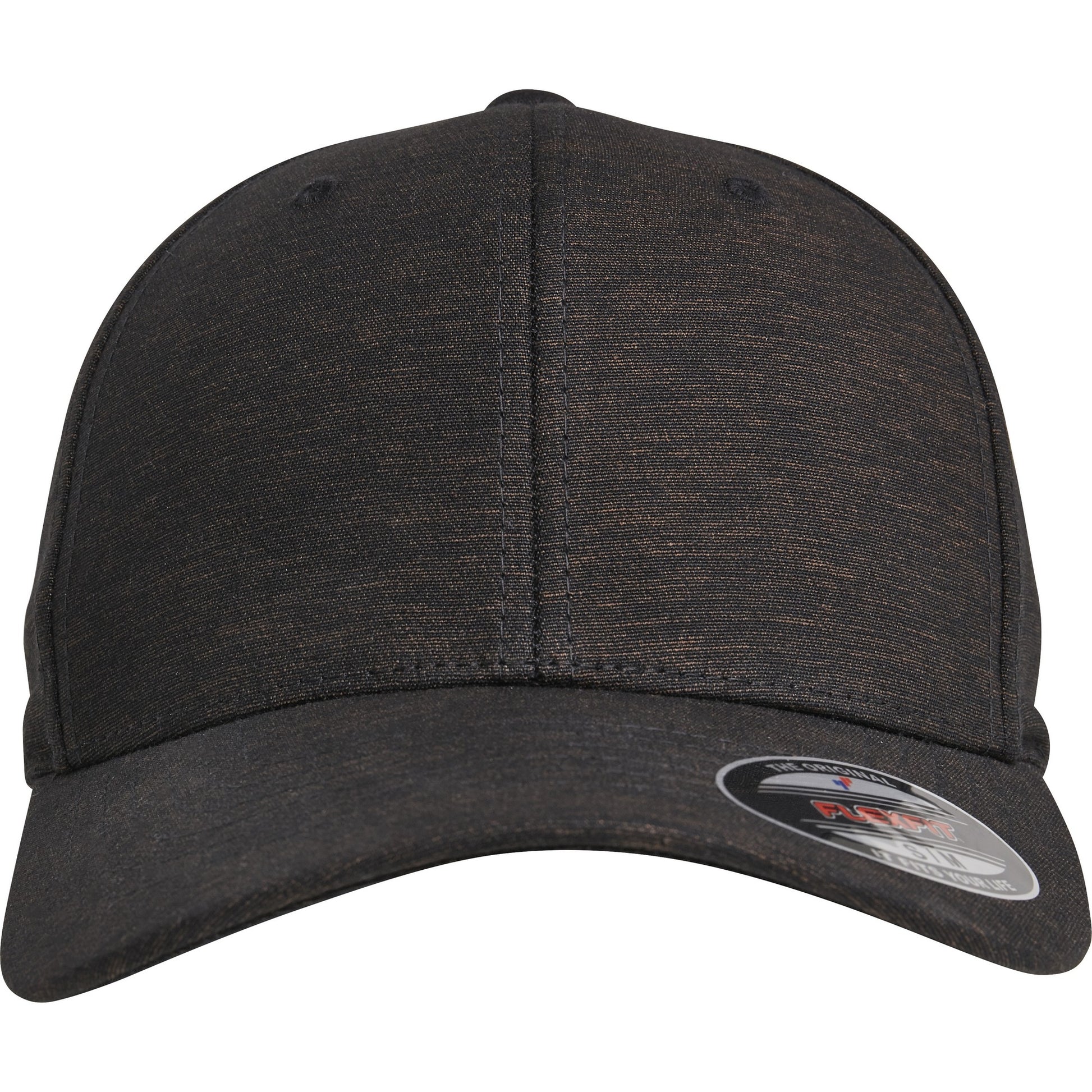 Black - Back - Flexfit by Yupoong Natural Melange Cap