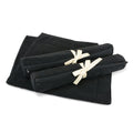 Black - Front - A&R Towels Bath Mat
