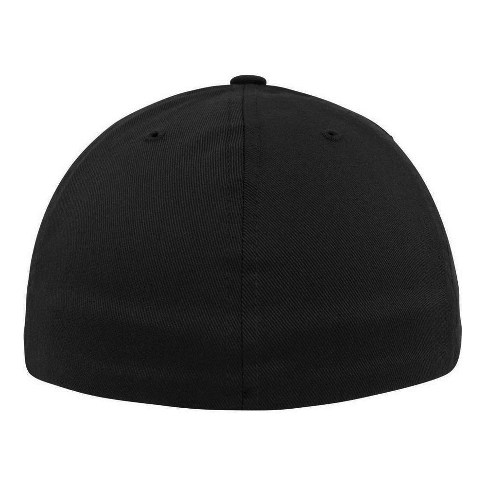 Black - Back - Flexfit by Yupoong Unisex Adults Flat Visor Cap