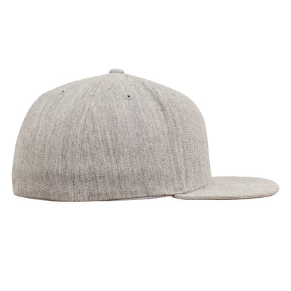 Heather - Side - Flexfit by Yupoong Unisex Adults Flat Visor Cap