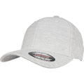 Ivory - Front - Flexfit by Yupoong Unisex Adults Melange Jersey Cap