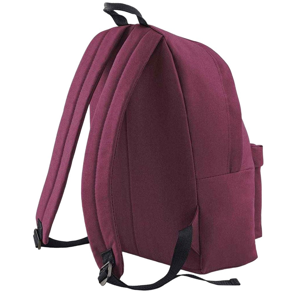 Burgundy - Back - Bagbase Original Plain Backpack