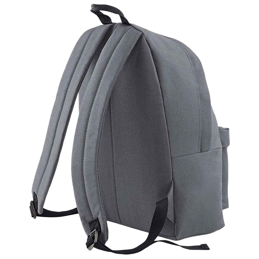Graphite Grey - Back - Bagbase Original Plain Backpack