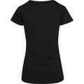 Black - Back - Build Your Brand Womens-Ladies Jersey T-Shirt