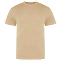 Nude - Front - Awdis Unisex Adult The 100 T-Shirt
