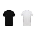 Black-White - Side - SF Unisex Adult Contrast T-Shirt