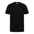 Black-White - Front - SF Unisex Adult Contrast T-Shirt