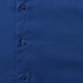 Bright Royal Blue - Pack Shot - Russell Collection Mens Oxford Easy-Care Tailored Shirt