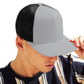 Grey-Black - Back - Beechfield Unisex Adult Trucker Cap