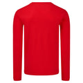Red - Lifestyle - Fruit Of The Loom Mens Iconic 150 Long-Sleeved T-Shirt
