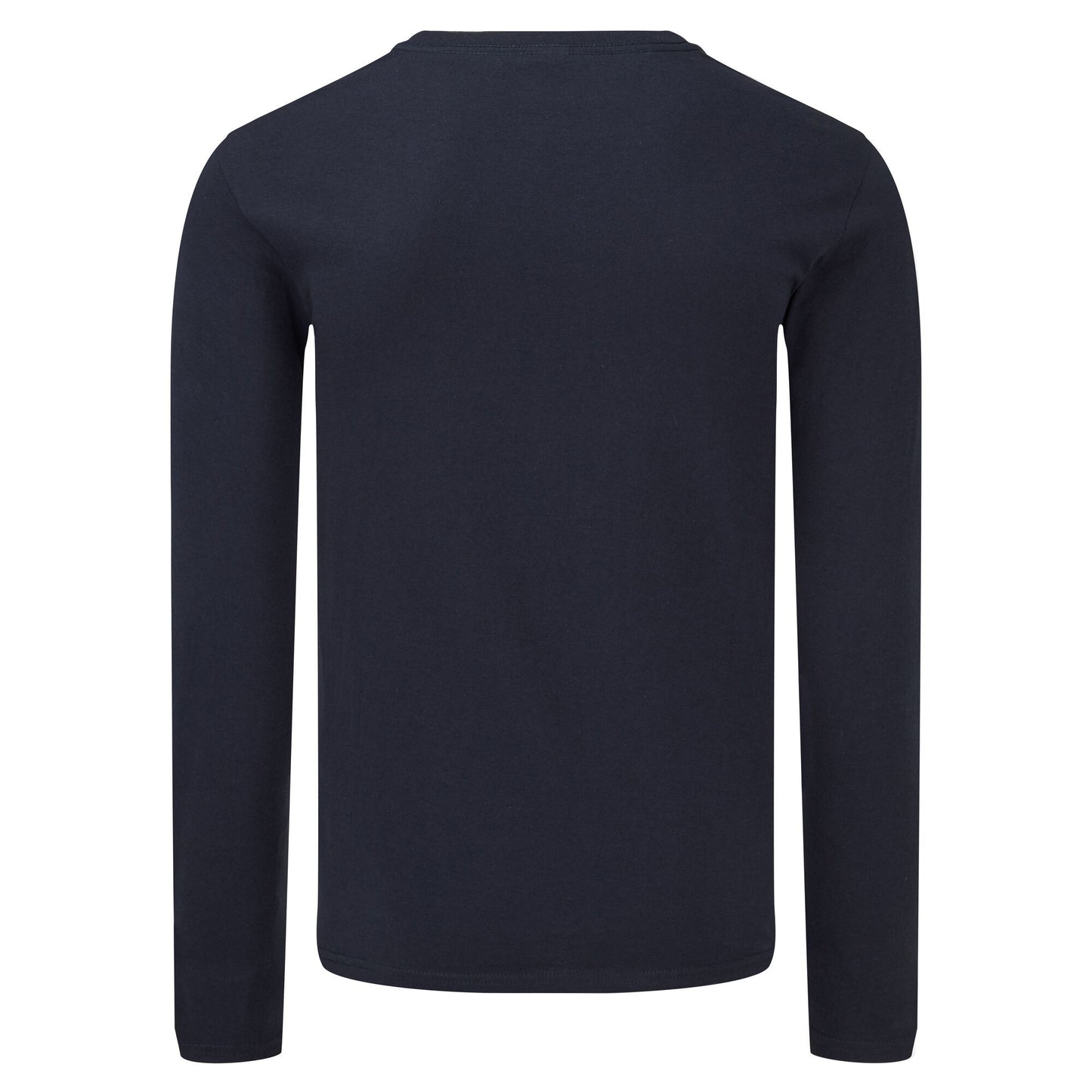 Deep Navy - Back - Fruit Of The Loom Mens Iconic 150 Long-Sleeved T-Shirt