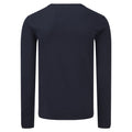Deep Navy - Back - Fruit Of The Loom Mens Iconic 150 Long-Sleeved T-Shirt