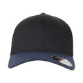 Black-Navy - Lifestyle - Flexfit Unisex Adult Two Tone Cap