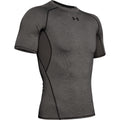 Carbon Heather - Front - Under Armour Mens HeatGear Compression Shirt
