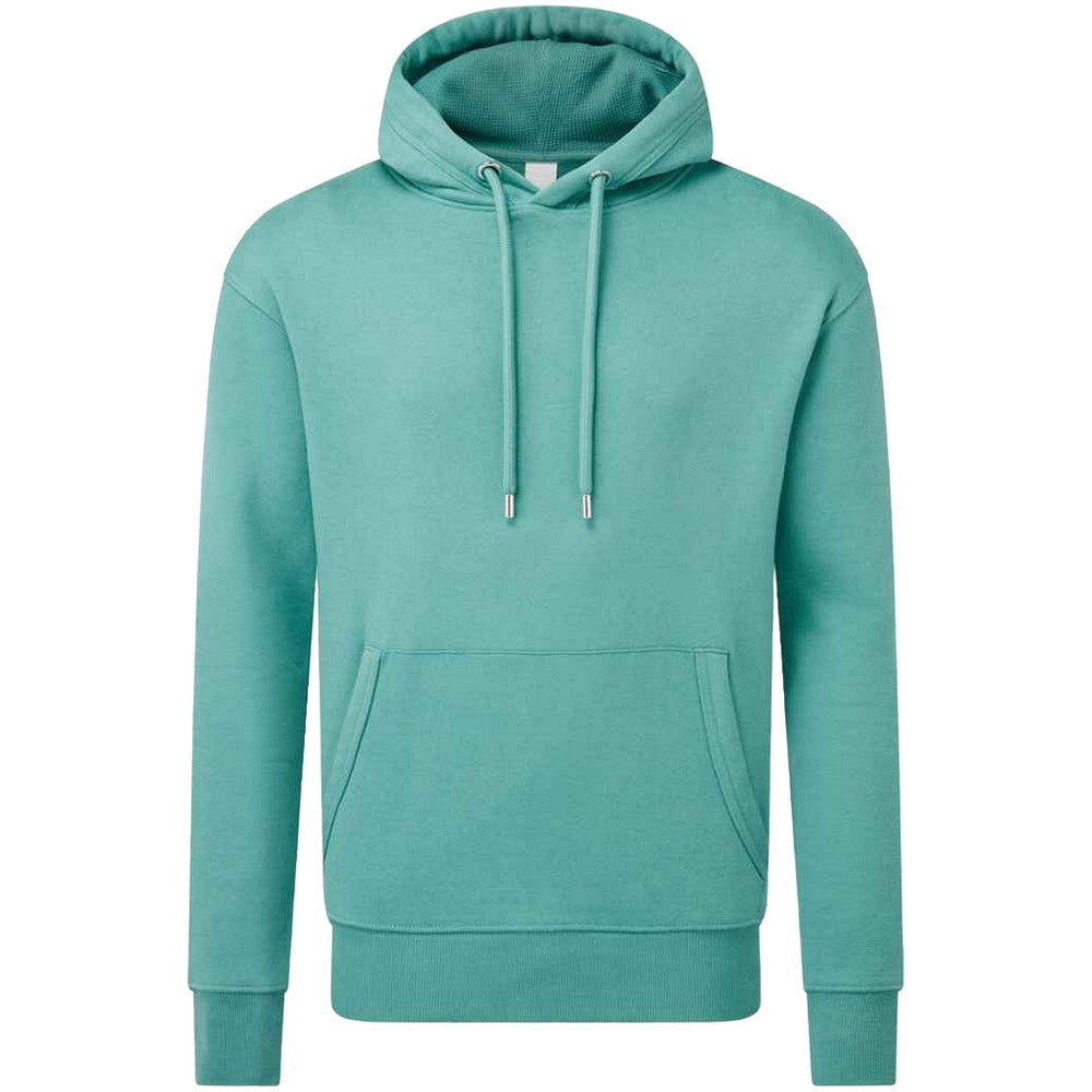 Teal - Front - Anthem Mens Hoodie