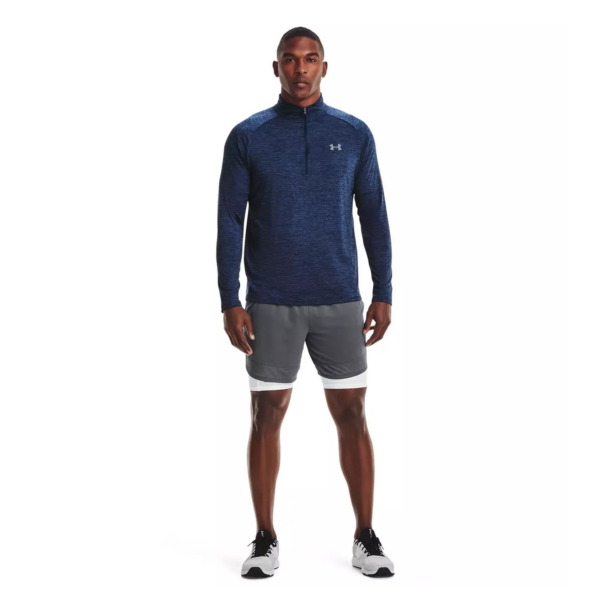 Naval Academy - Lifestyle - Under Armour Mens 2.0 Half Zip Technical Top