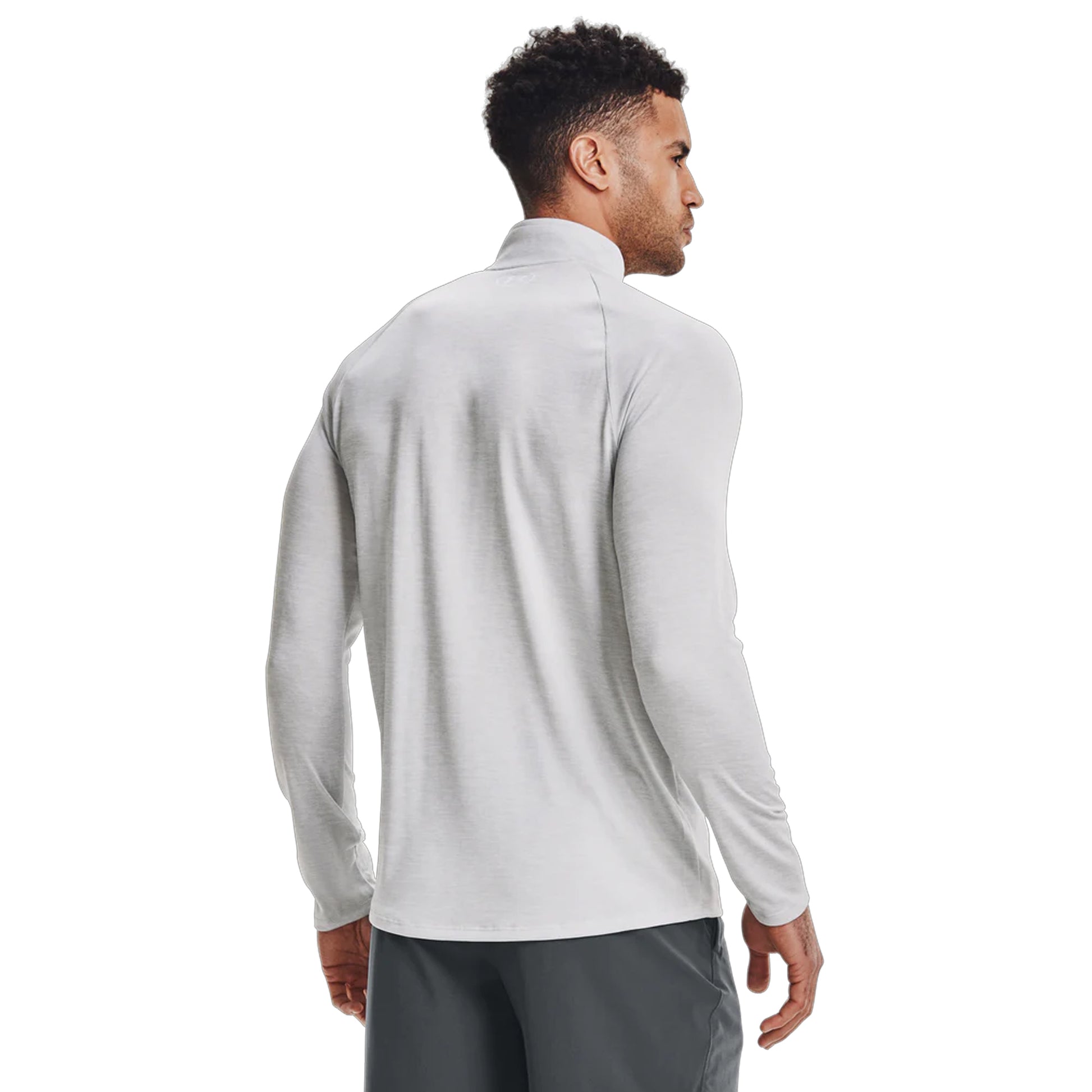 Halo Grey - Lifestyle - Under Armour Mens 2.0 Half Zip Technical Top