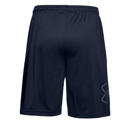 Academy Blue-Steel - Back - Under Armour Mens Tech Shorts