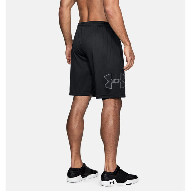 Black-Light Graphite - Side - Under Armour Mens Tech Shorts