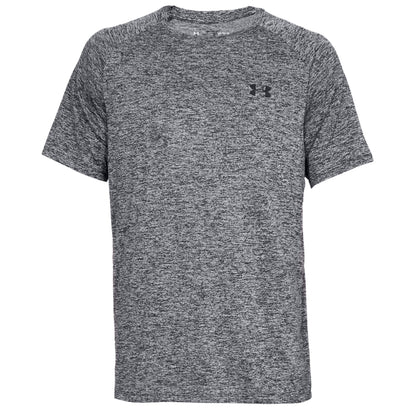 Black - Front - Under Armour Mens Tech T-Shirt