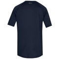 Academy Blue-Graphite - Back - Under Armour Mens Tech T-Shirt