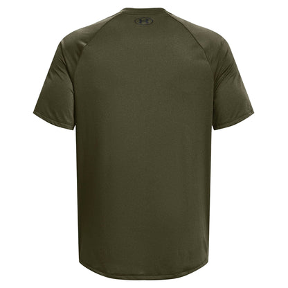 Marine Green - Back - Under Armour Mens Tech T-Shirt