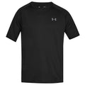 Black-Light Graphite - Front - Under Armour Mens Tech T-Shirt