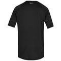 Black-Light Graphite - Back - Under Armour Mens Tech T-Shirt