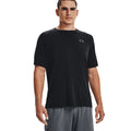 Black-Light Graphite - Side - Under Armour Mens Tech T-Shirt