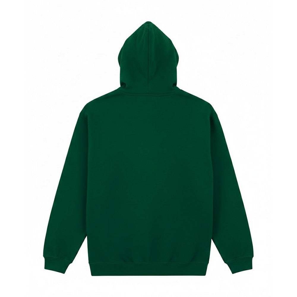 Fan Dark Green - Back - Gildan Mens Hoodie